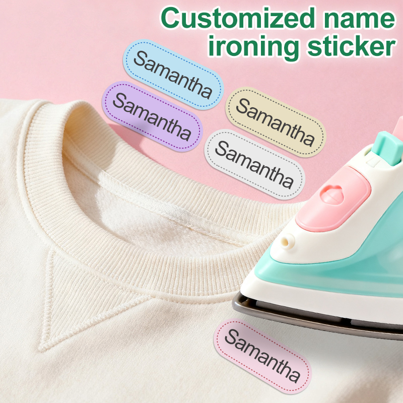 Sewing Labels - Label untuk Disetrika-untuk Katun-Dapat Di-personalisasi untuk