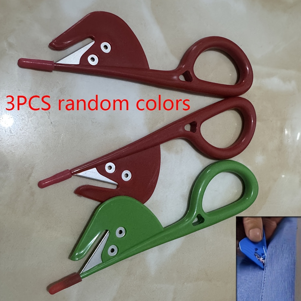 Seam Ripper Tool - 3 Buah Pisau Pemotong Benang Kerajinan