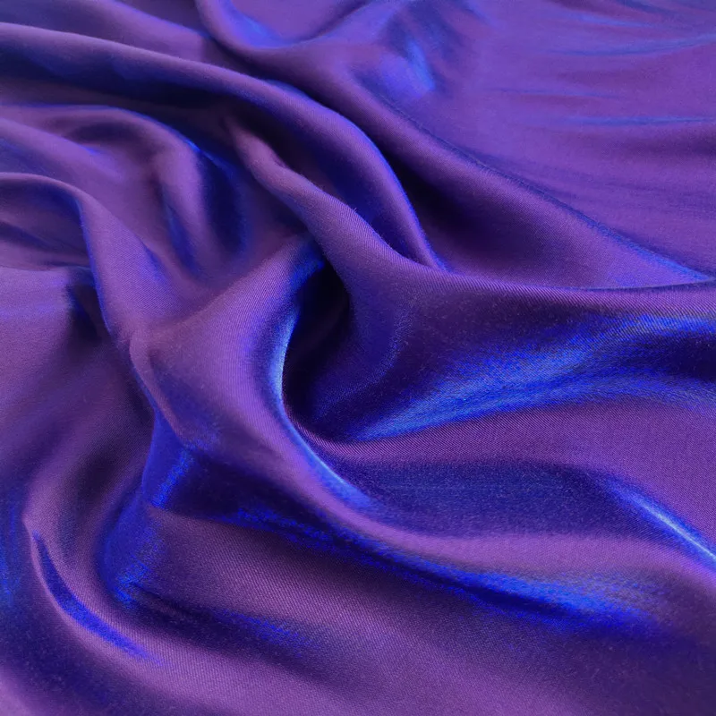 Sewing Fabric - Kain Satin Sutra Kaca Berubah Warna