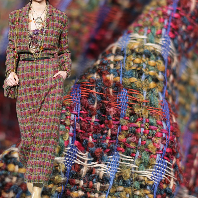 Kain Tweed Kepang Dicelup Bena - Sewing Tweed ulasan dan harga