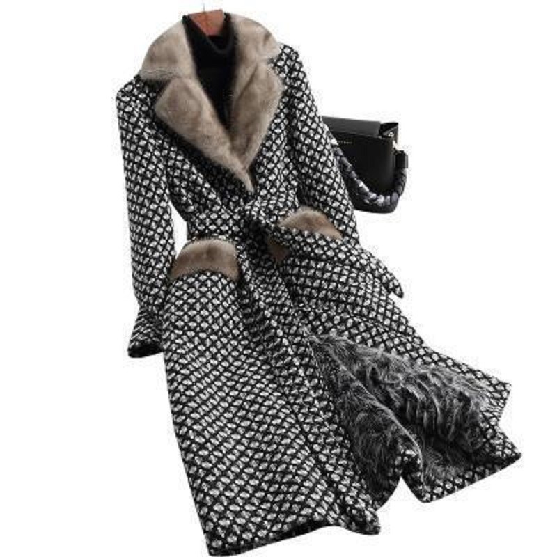 Pakaian Musim Dingin Wanita Be - Sewing Tweed ulasan dan harga