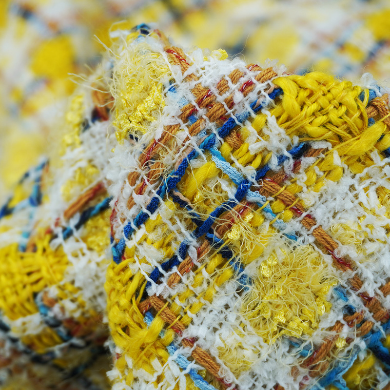 Benang Multiwarna Kuning Berga - Sewing Tweed ulasan dan harga