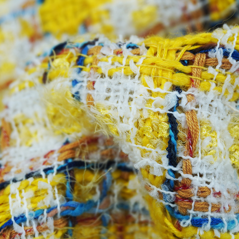 Benang Multiwarna Kuning Berga - Sewing Tweed ulasan dan harga