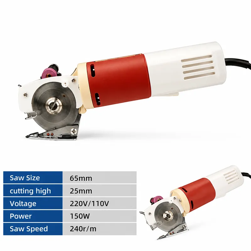 Gunting Kain Elektrik 65mm Mes - Sewing Machine For Textile ulasan dan harga