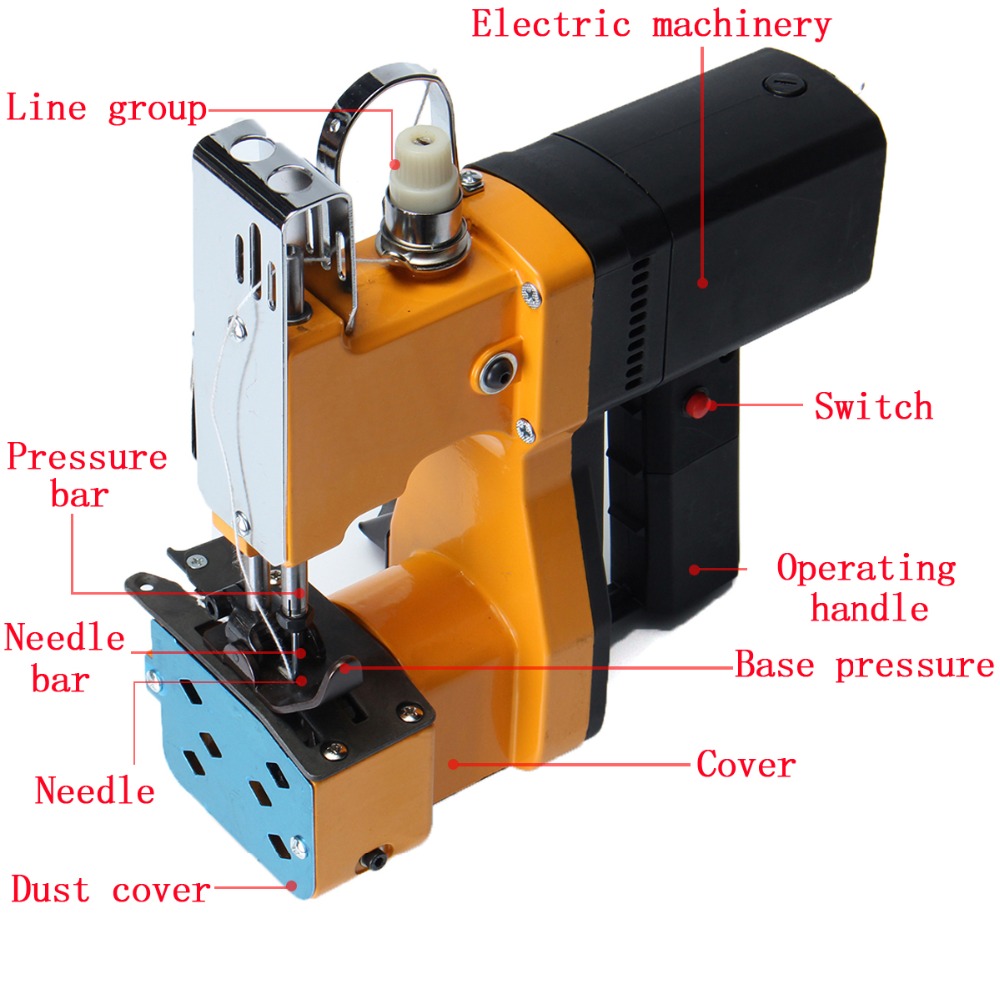 Mesin Jahit Penutup Tas Anyama - Sewing Machine For Textile ulasan dan harga