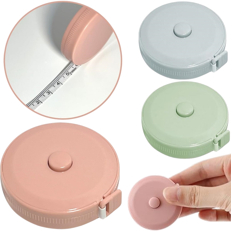 Pita Ukur Mini 1.5M Dua Sisi,  - Sewing Recycling ulasan dan harga