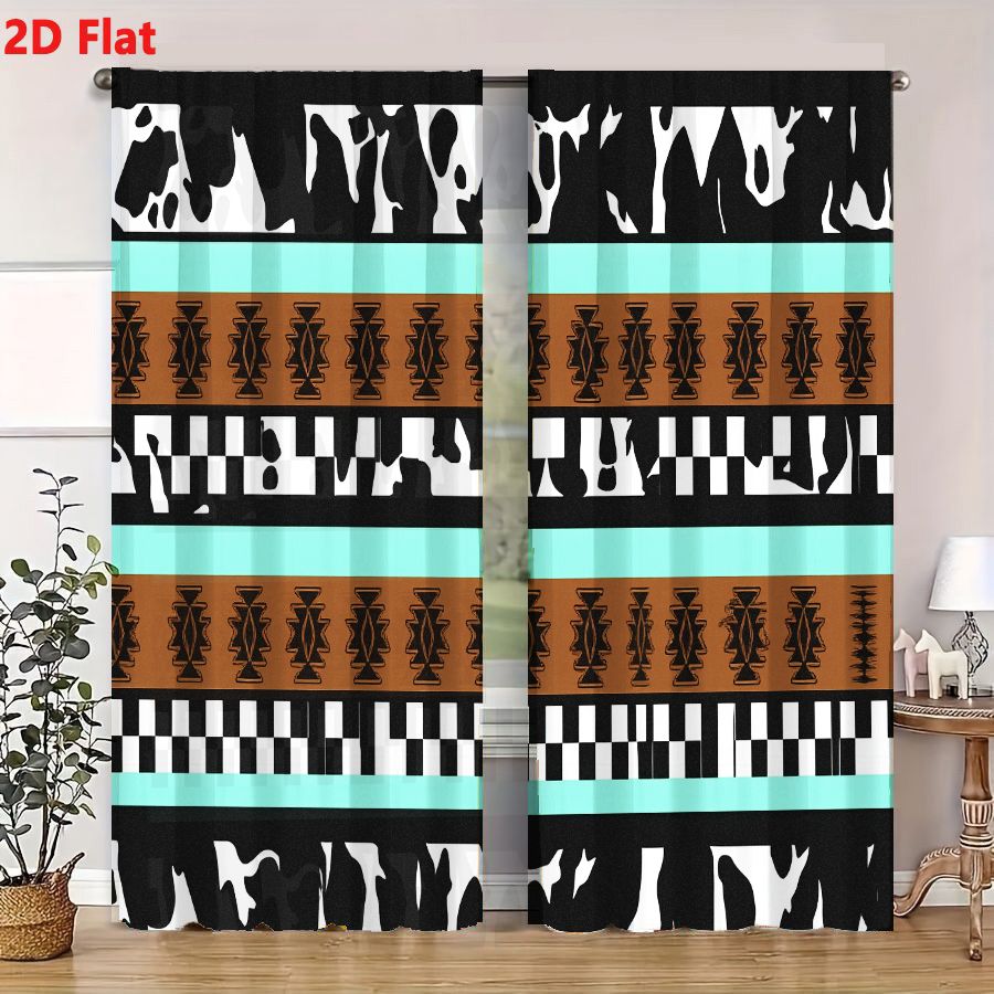 2 Buah Tirai 2D Pola Tribal Ab - Century Textile & Sewing Supply Avenue C North Saskatoon Sk ulasan dan harga