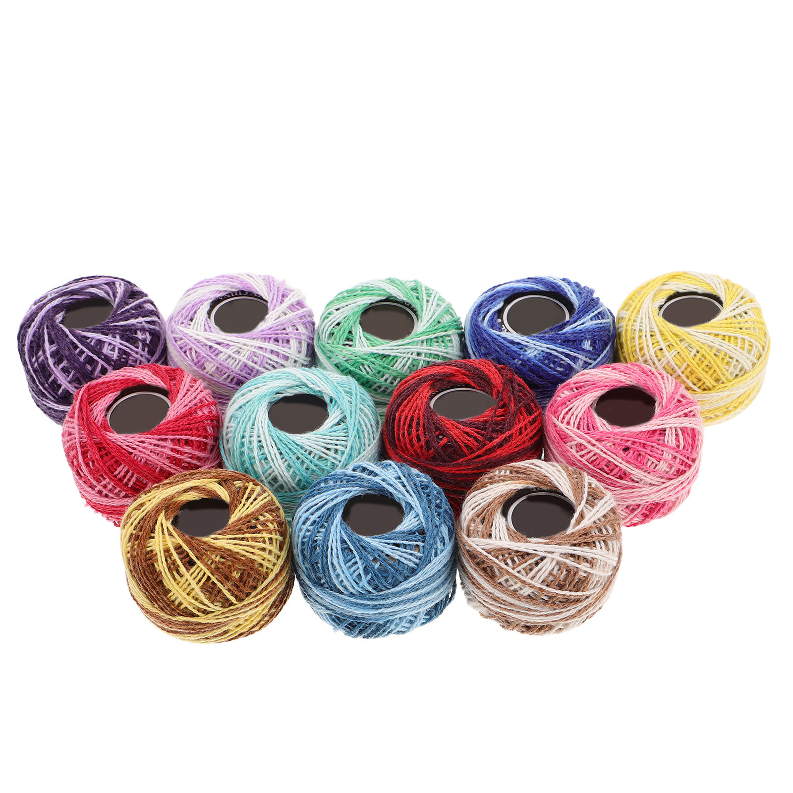 12Pcs Set Benang Bordir Katun  - Embroidery Floss Thread ulasan dan harga