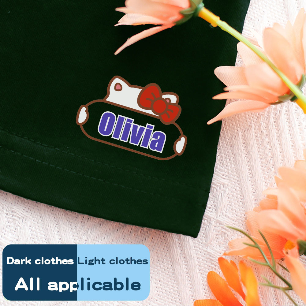 Kustom Besi Pada Nama Stiker P - Sewing Labels ulasan dan harga