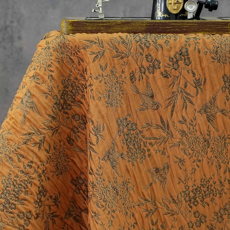 Kain Jacquard Tekstur Relief P - Sewing Fabric ulasan dan harga