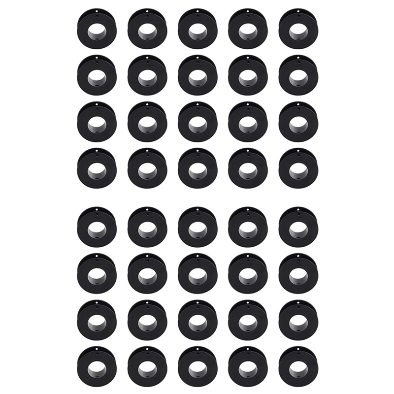 [Superx&KND] 40 Buah Gulungan  - Thread Bobbins Empty ulasan dan harga