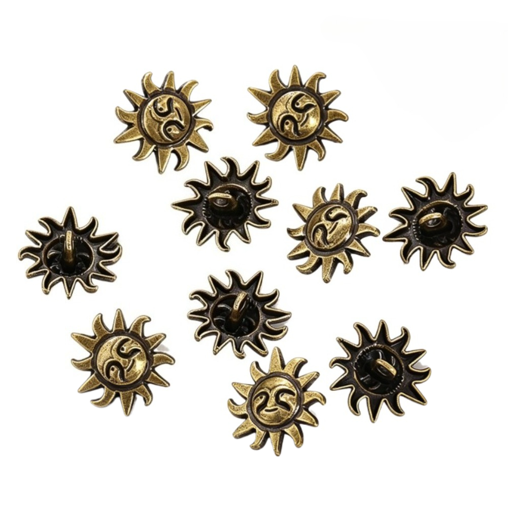 10 Buah Kancing Wajah Matahari - Button Hole Cutter ulasan dan harga