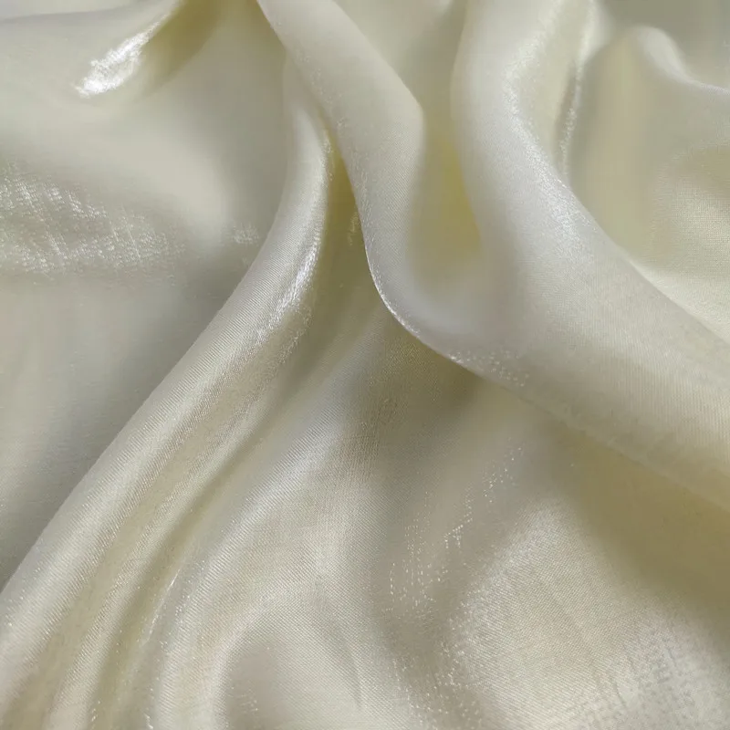 Kain Satin Sutra Kaca Berubah  - Sewing Fabric ulasan dan harga
