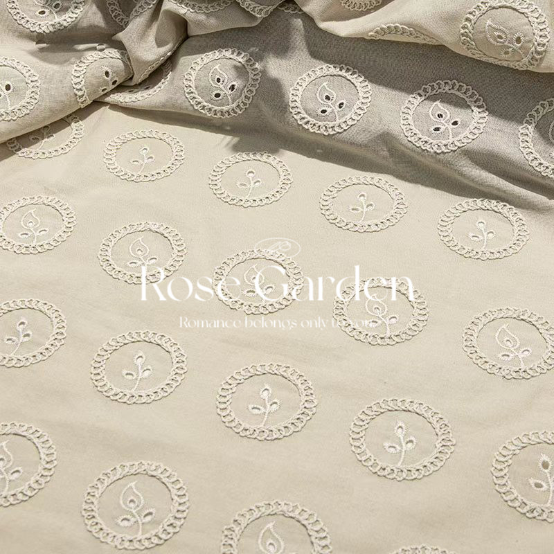 L100CM X W130CM Kain Bordir Bu - Sewing Fabric ulasan dan harga