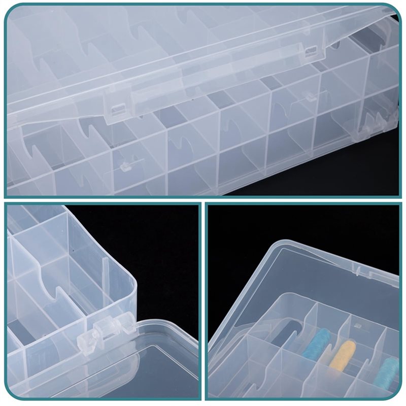Organizer Jahit 46 Kotak Berse - Embroidery Floss Thread ulasan dan harga